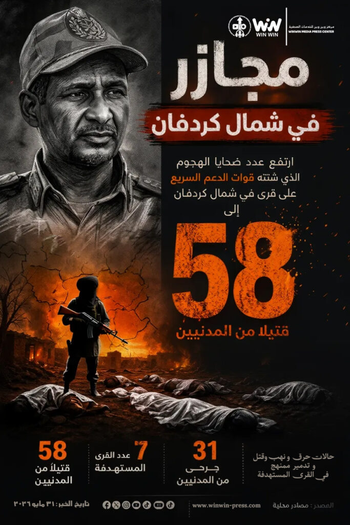 مجازر في شمال كردفان تقوم بها ميليشيا الدعم السريع